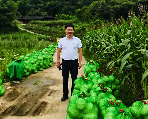 同顶一片天 贵州同客堂酒业爱心蔬菜抵达四川丹桂灾区(图2)